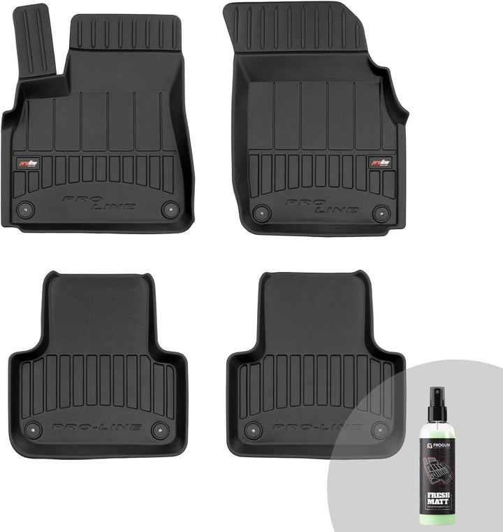FROGUM ProLine 3D Gummimatten Exklusiven Auto Fussmatten Autofussmatten für Audi Q7 II ab 2015, für