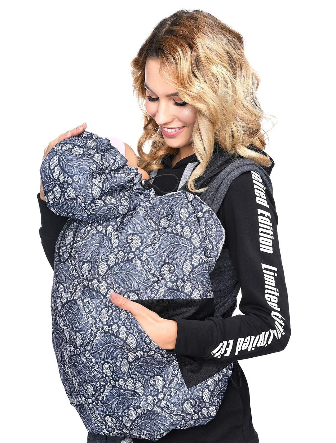 MijaCulture Tragecover, Universal Bezug für alle Babytragen und Tragetücher Baby Carrier Cape 4127 (