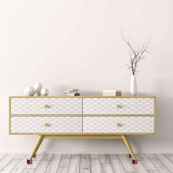 Relaxdays, Dunkelbraun Möbelerhöhung aus Bambus, Würfel im 4er Set, Tischerhöhung, Sockelfuss, Stuhl