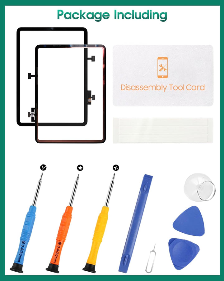 Bildschirm-Ersatz für iPad Air/Air 4 10.9 4. 4Gen A2324 A2072 A2316 27,7 cm Touchscreen-Digitizer-Pa