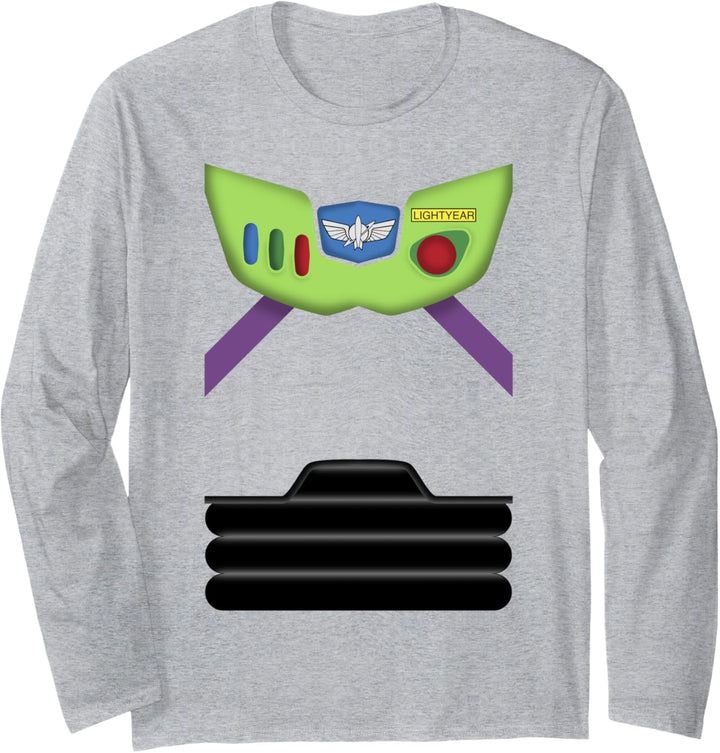 Disney Pixar Toy Story Buzz Lightyear Suit Costume Langarmshirt
