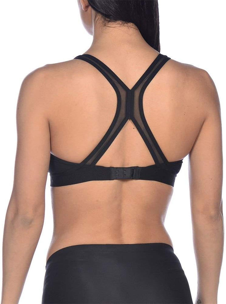 ARENA Damen Elettra Sport-BH, 76 Schwarz