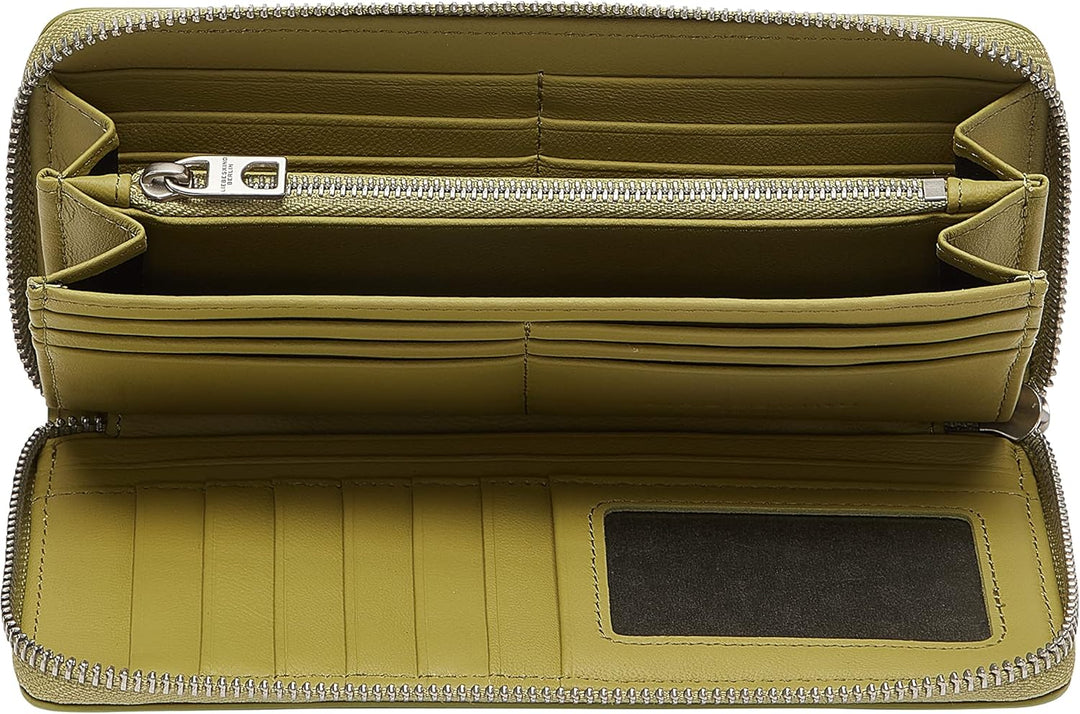 Liebeskind Damen Gigi Purse L Large (HxBxT 9.5cm x 19cm x 2cm) Thyme, Large (HxBxT 9.5cm x 19cm x 2c