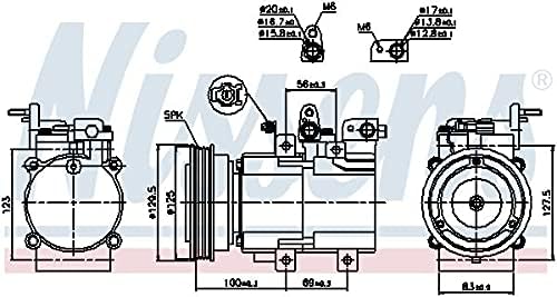 NISSENS 89276 Kompressor, Klimaanlage