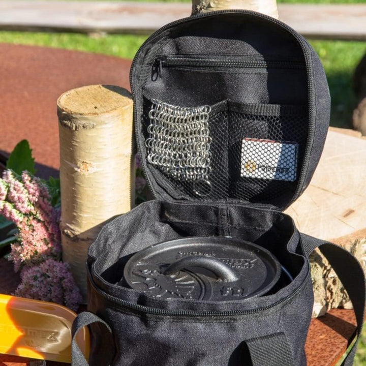 Petromax Original Transporttasche für Feuertopf Schwarz passend für FT6 und FT9, Schwarz passend für
