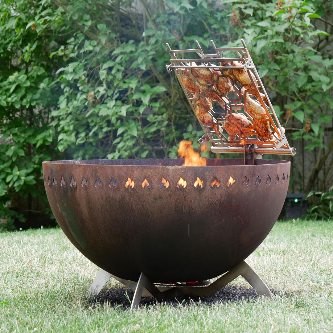 Grillrost.com Das Original Asado Gitter - Erweiterung für den Asado Halter, Asado Gitter
