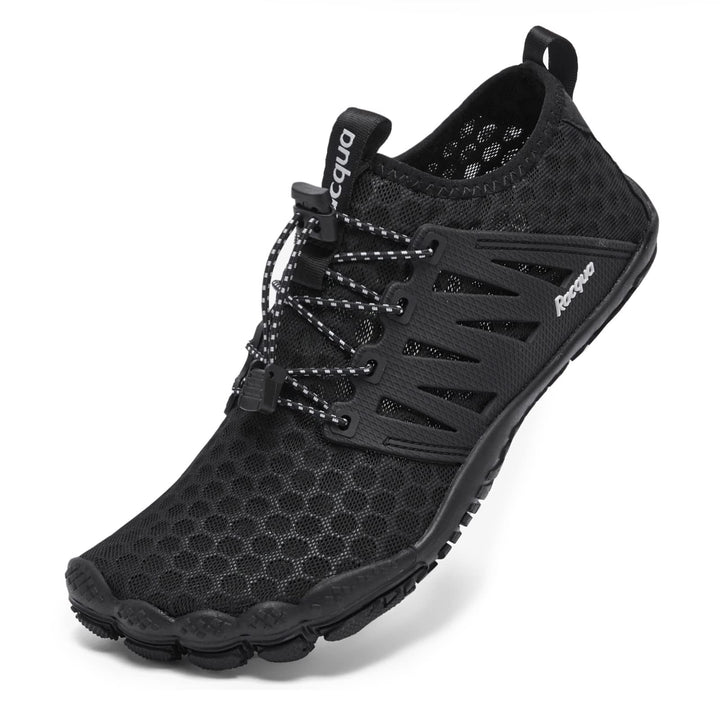 Racqua Composite Mesh Wasserschuhe Männer Frauen 42 EU Wz114 Black, 42 EU Wz114 Black