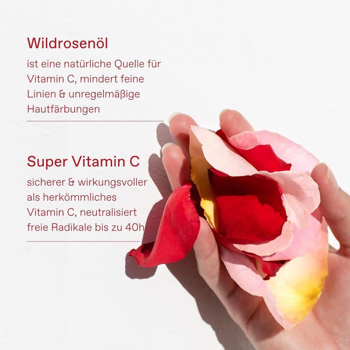 KORRES APOTHECARY WILD ROSE 2-Phasen-Booster, feuchtigkeitsspendendes Serum mit Vitamin C für strahl