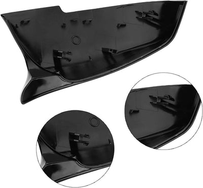 2 Stück Auto Rückspiegel Schutz Shell Cover kompatibel mit BMW 220i 328i 420i F20 F21 F22 F30 F32 F3