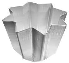 Decora, 0062689 Professionelle Pandoro-Form Ø 23,5 x 17 cm, Ideal für die Herstellung eines 1kg Pand