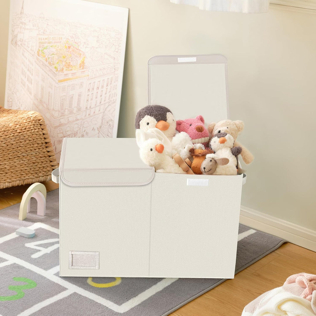 GRANNY SAYS Aufbewahrungsbox Spielzeug, Spielzeugkiste mit Deckel Gross, Faltbar Aufbewahrungsbox Ki