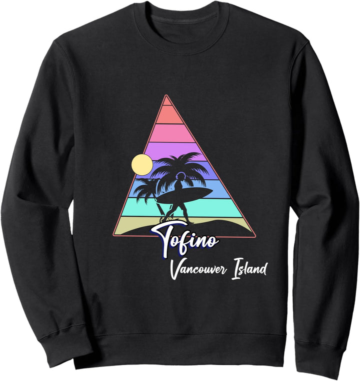 Vintage Tofino Vancouver Island Surfen Sweatshirt