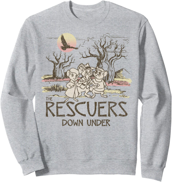 Disney Rescuers Down Under Adventure Mice Sweatshirt