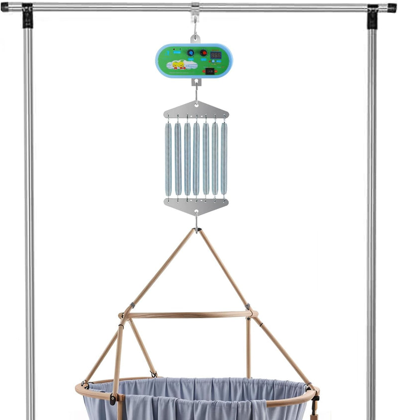 SABUIDDS Hanging Babyschaukel Controller Motor mit Timer, Hängende Automatische Feder für Babyhängem