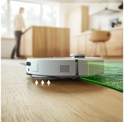 iRobot Roomba Plus 405 Combo Robot + AutoWash Dock Saugroboter mit Wischfunktion - Clearview LiDAR -