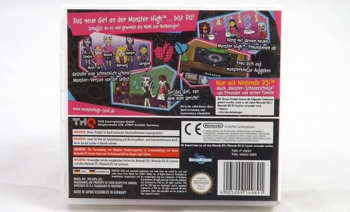 Monster High - Die Monsterkrasse Highschool - Klasse [Software Pyramide] - [Nintendo DS]