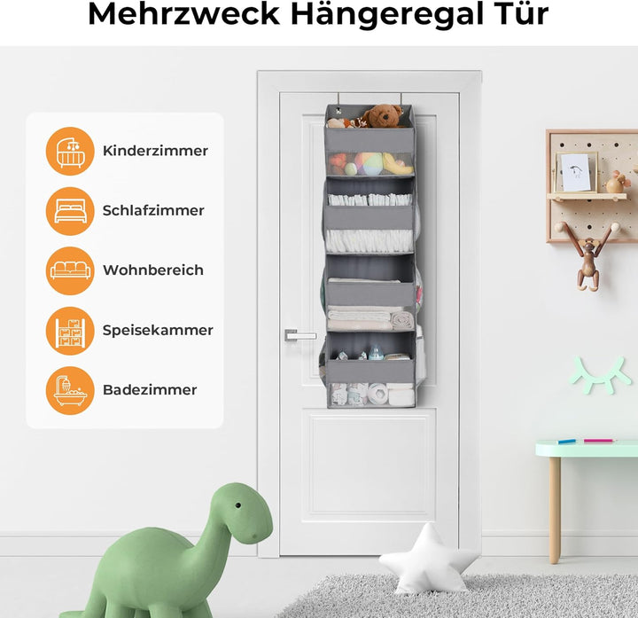 GRANNY SAYS Hängeorganizer Tür mit 4 Taschen, Packung mit 1 hinter der Tür hängenden Speicherorganis