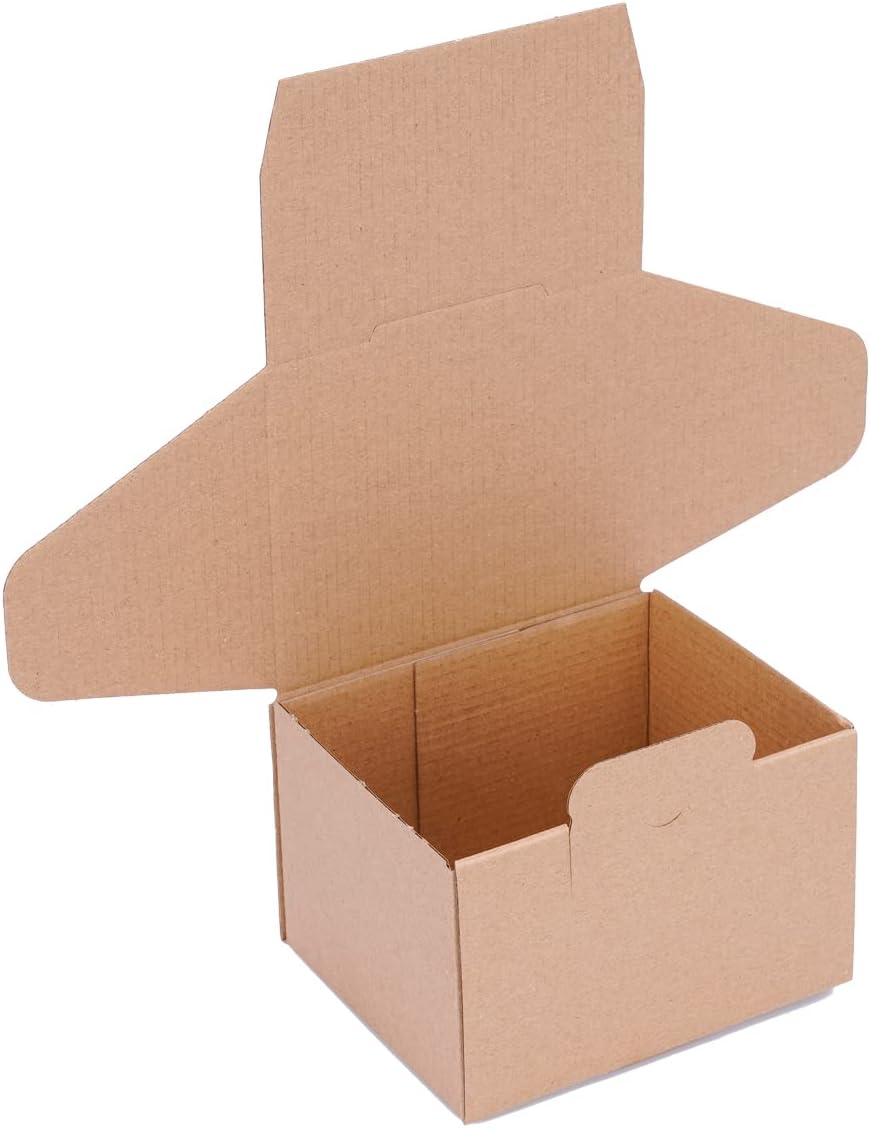 verpacking 500 Versandkartons - 120 x 100 x 80 mm - kleine Kartons für Versand Faltschachteln - Grös