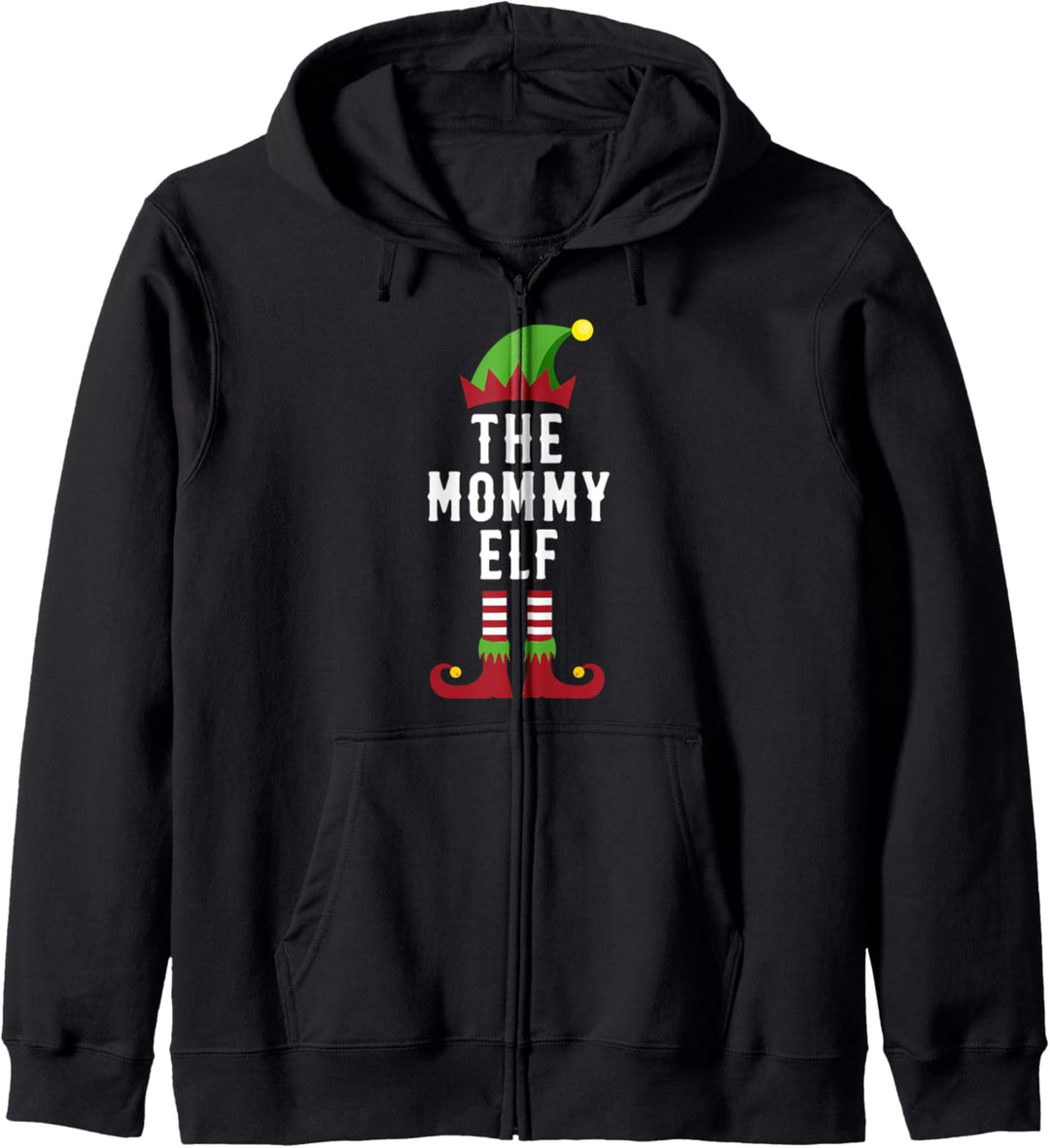 The Mommy Elf Weihnachtsgeschenke für Mutter Kapuzenjacke