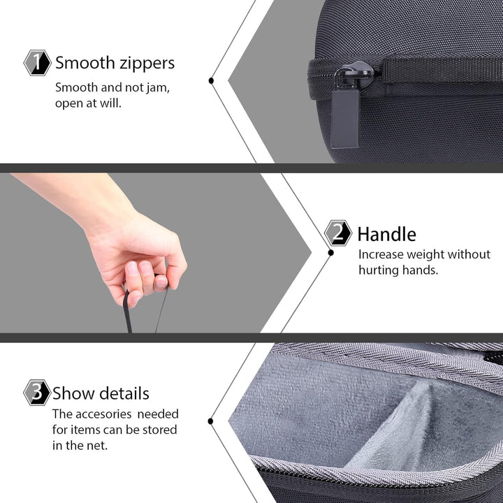 co2CREA Harte Reiseschutzhülle Etui Tasche für Ultimate Ears UE Wonderboom 4/ Wonderboom 3/ Wonderbo
