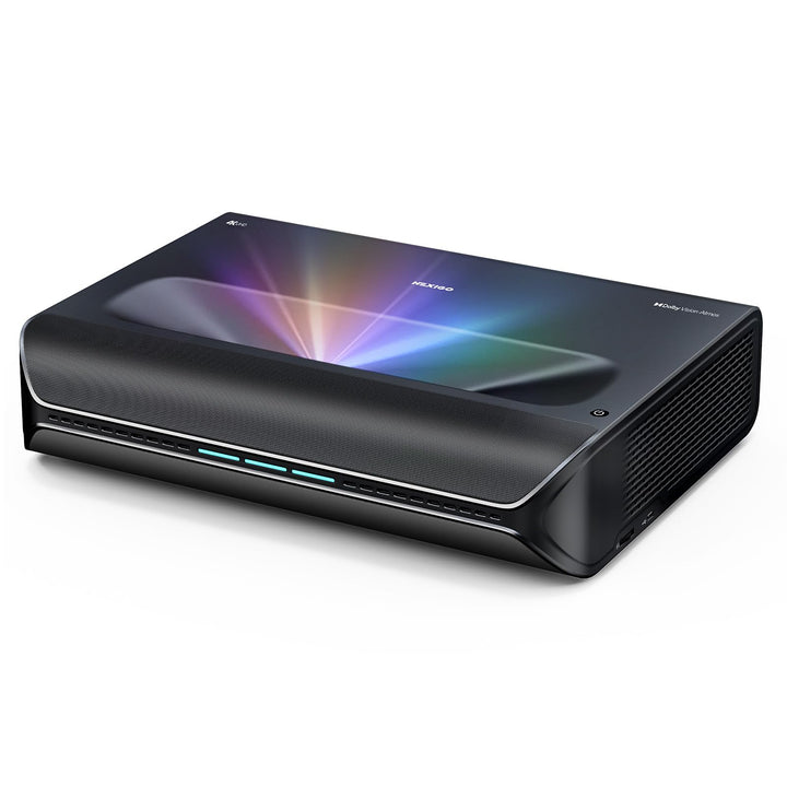NexiGo Aurora Pro MKII, 4K Tri-Color Laser UST-Projektor, 30.000:1 Kontrastverhältnis, Dynamische Bl