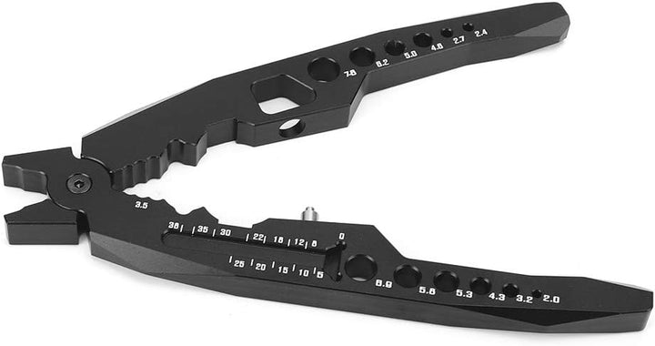 RC Shocks Struts Dämpferkopfzange Reparatur Demontagewerkzeug Passend für HSP Modellautos(Schwarz)