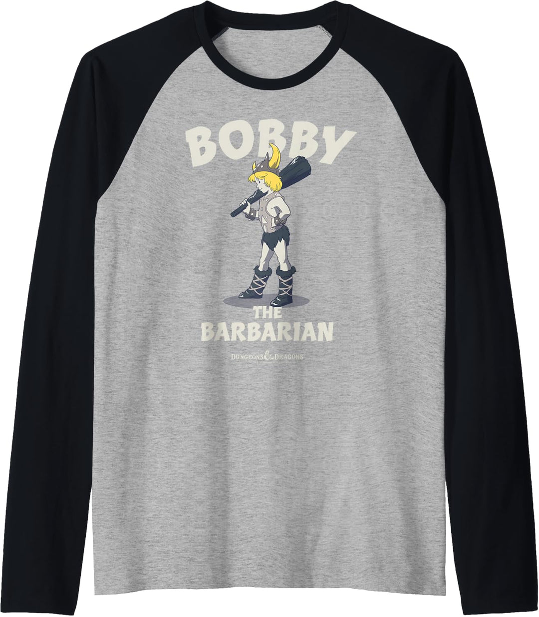 Dungeons &amp; Dragons Bobby The Barbarian Portrait Raglan