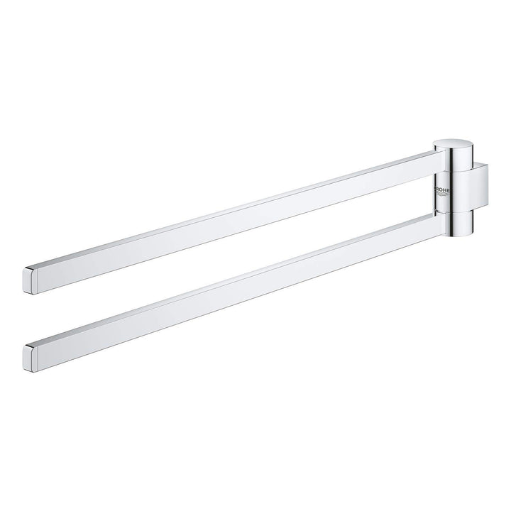 Grohe 41063000 Selection | Accessoires-Wannengriff | supersteel | 41064DC0 Chrom Handtuchhalter, sch