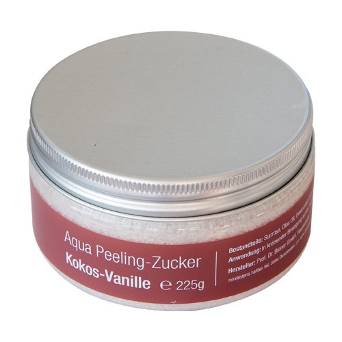 Finnsa Aqua Peeling-Zucker 225g, Kokos-Vanille