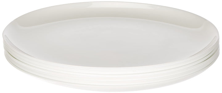 H+H Packung mit 6 Tellern opal Premiere Pizza weiss 32cm 32cm Bianco, 32cm Bianco