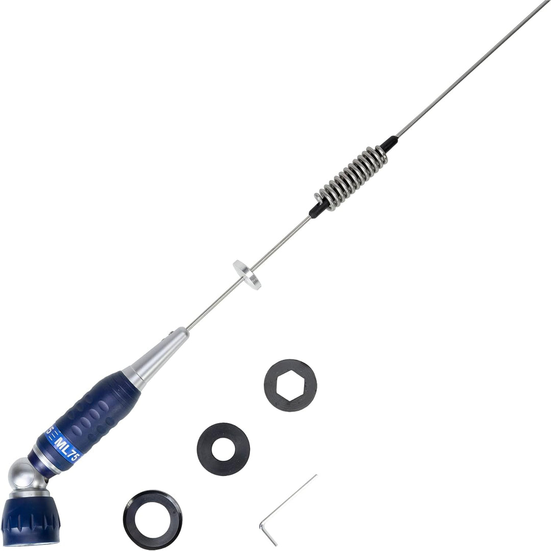 CB-Antenne PNI ML75, Länge 75cm, 26-28MHz, 300W, faltbar, ohne Zubehör 75 cm (without accessories),