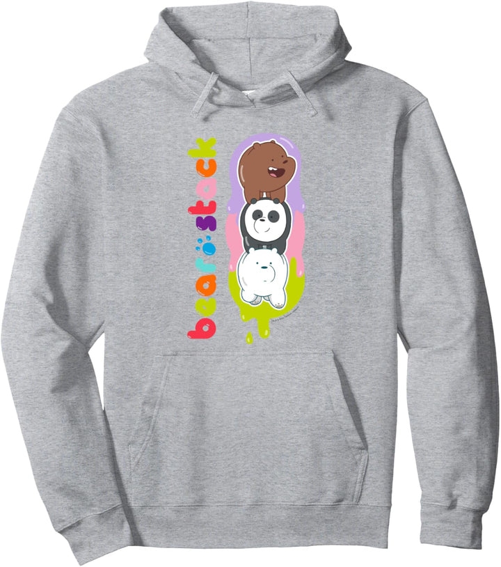We Bare Bears Bear Stack Pullover Hoodie