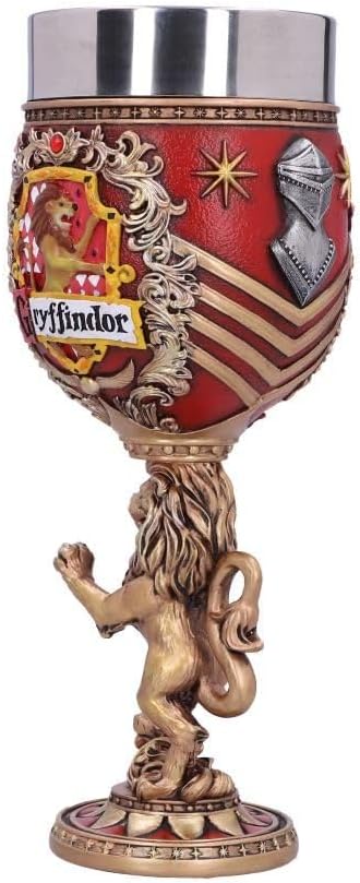 Nemesis Now House Collectable Goblet Harry Potter Gryffindor Hogwarts-Haus-Kelch zum Sammeln, Kunsth