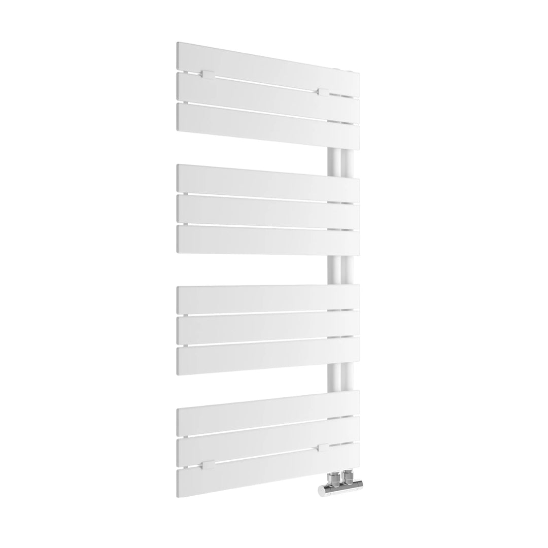 Sanotechnik Designheizkörper Arezzo, weiss, 1200 x 600 mm BadHeizkörper Handtuchtrockner Bad-Heizkör