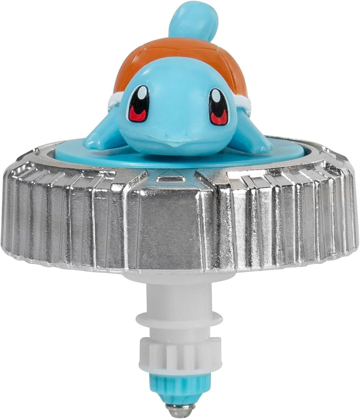 Bandai JW4411 Pokémon Pikachu, Arena + 4 Kreisel, Arena + 4 Kreisel