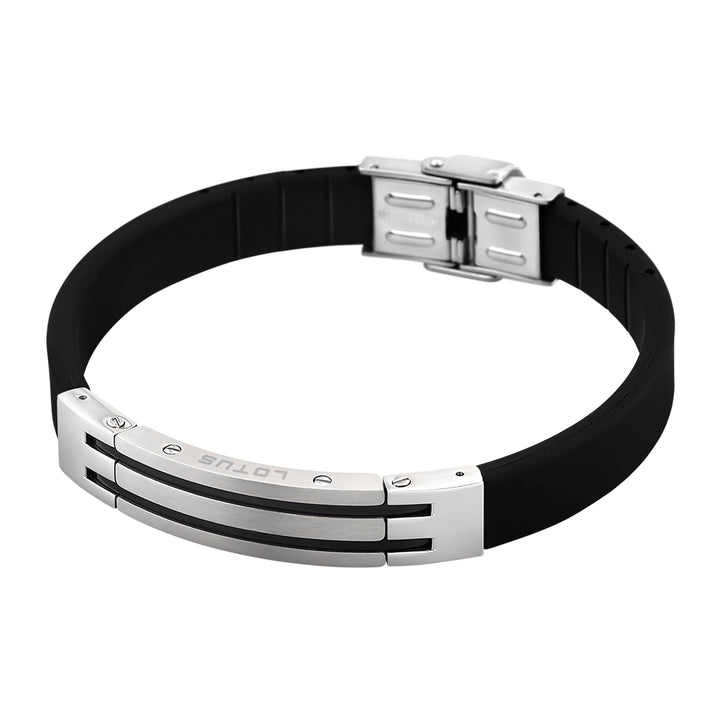 LOTUS STYLE Armband LS1521-2/2 Men In Black Edelstahl 189.00 mm für Herren