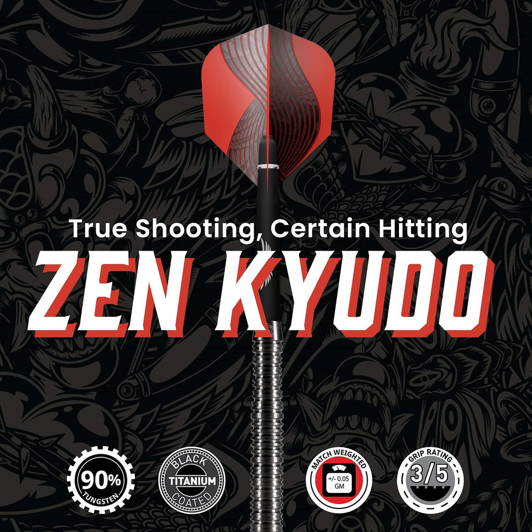 Shot! - Zen Kyudo - Steeldart Gesamtgewicht 24