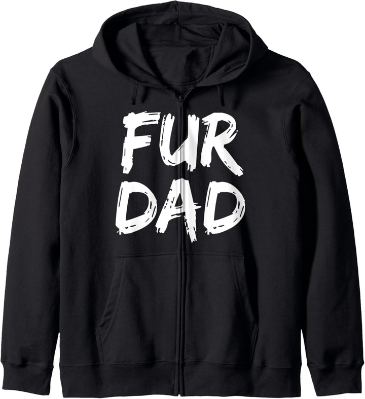 Funny Dog Owner Gift for Men Fur Pun Shed Quote Fur Dad Kapuzenjacke