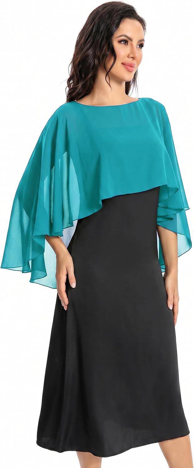 Baoqiya Damen 100 cm Einheitsgrösse Türkis/Ausflug, einfarbig (Getaway Solids), Einheitsgrö