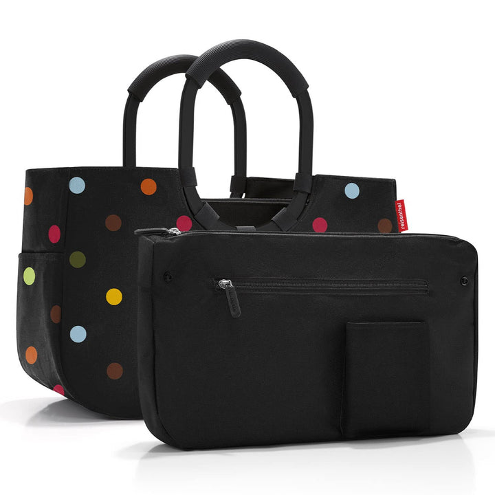 reisenthel loopshopper M – Stabile Tasche mit praktischen Fächern aus recycelten PET-Flaschen – Eleg