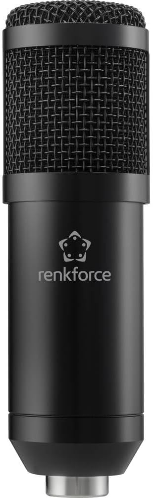 Renkforce RF-MIC-510 Stand USB-Mikrofon Übertragungsart (Details):USB inkl. Koffer, inkl Spinne, ink