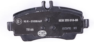 HELLA PAGID 8DB 355 018-881 Bremsbelagsatz - T5168 - Dicke/Stärke: 19mm - Bremssystem: Lucas - inkl.