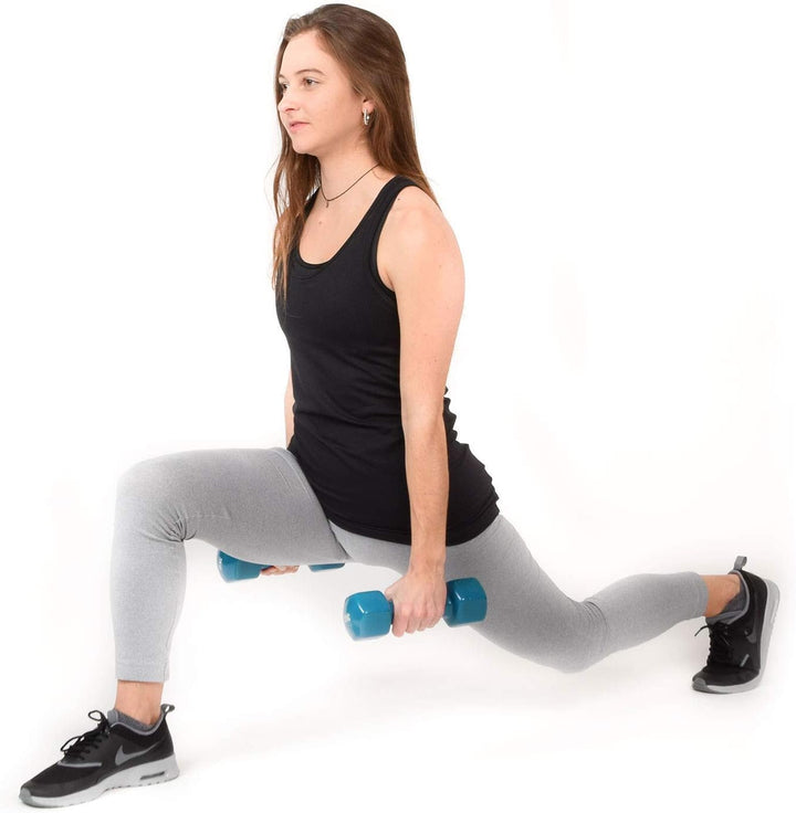 OLIVER Kurzhantelpaar 3er Kombi 3kg Gewichte Kraft Training Vinylummantelung