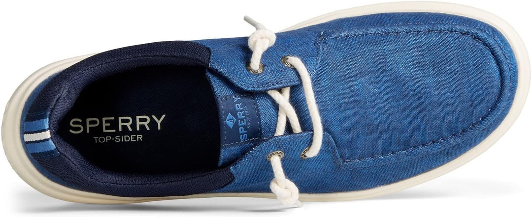 Sperry Top-Sider Herren Captain's Moc Sneaker 42 EU Blau Chambray, 42 EU Blau Chambray