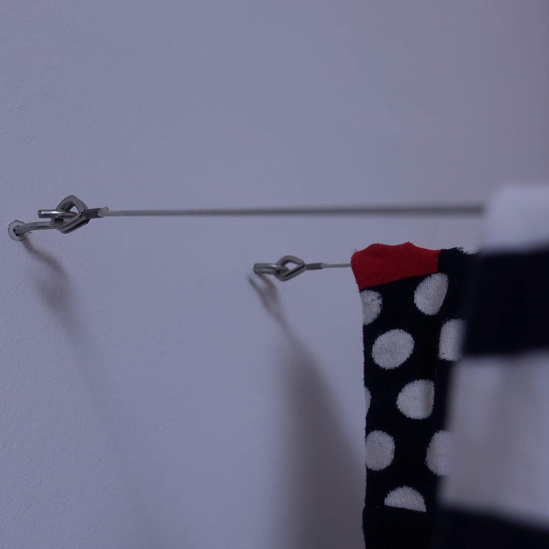 Drahtseile24 Stahlseil ummantelt mit Kauschen, Drahtseil ummantelt mit Kausche – Schlaufenkabel, Sta