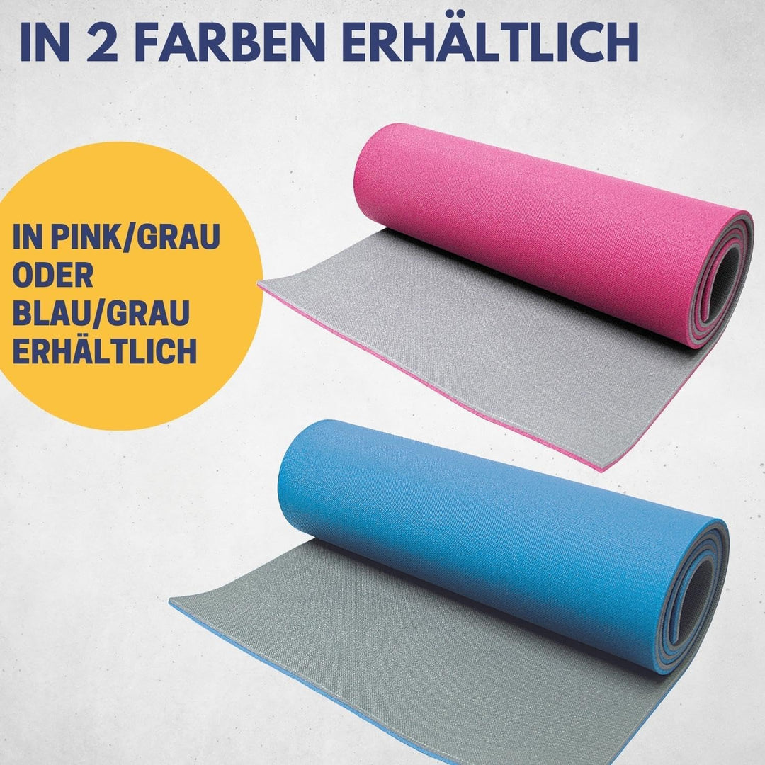 Best Sporting Yoga Matte 200 x 60 x 1,3 cm I Gymnastikmatte, ideal als Yogamatte, Fitness Matte oder