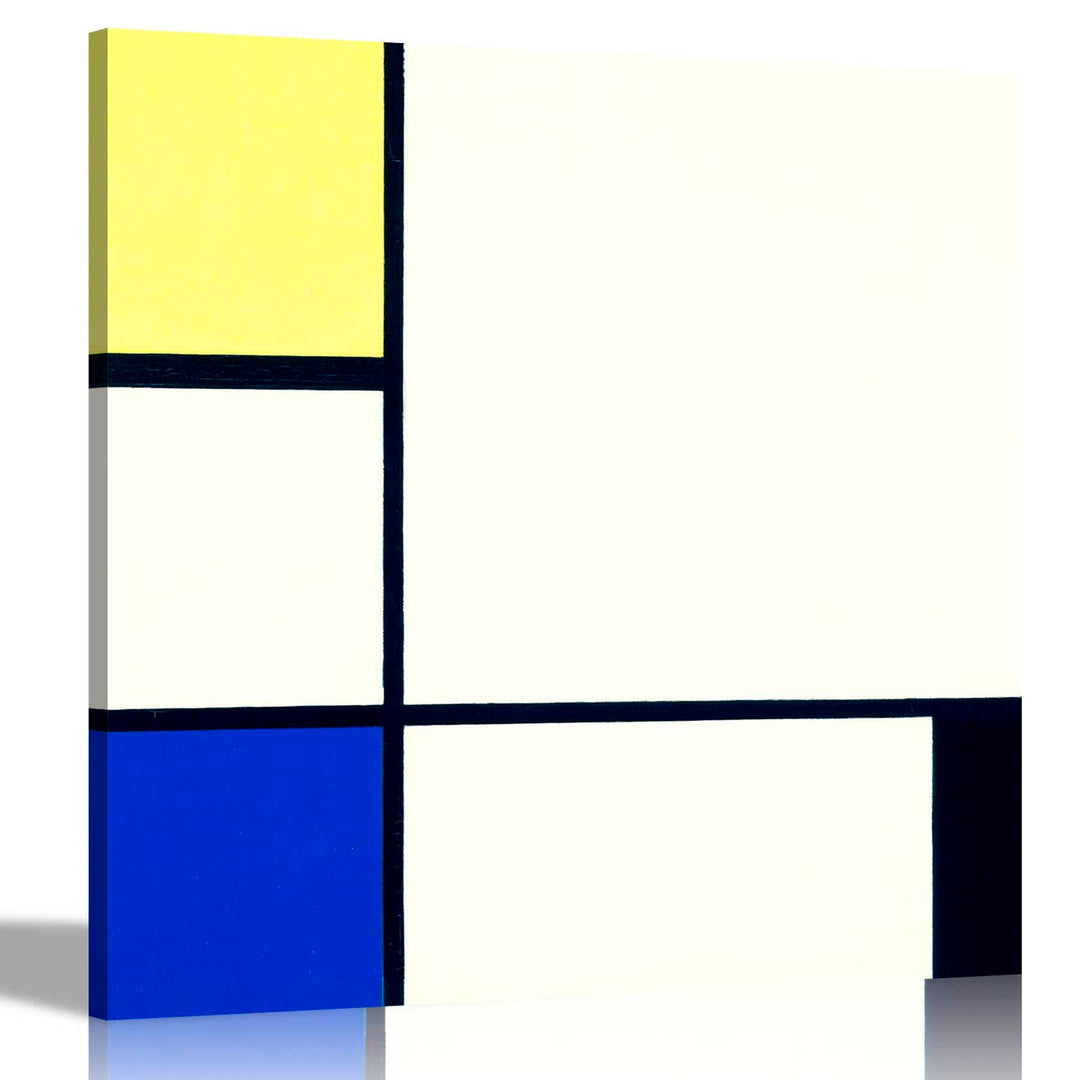 Piet Mondrian Kunstdruck auf Leinwand, Wanddekoration, Ölgemälde, Reproduktion, für Zuhause, Büro, 7