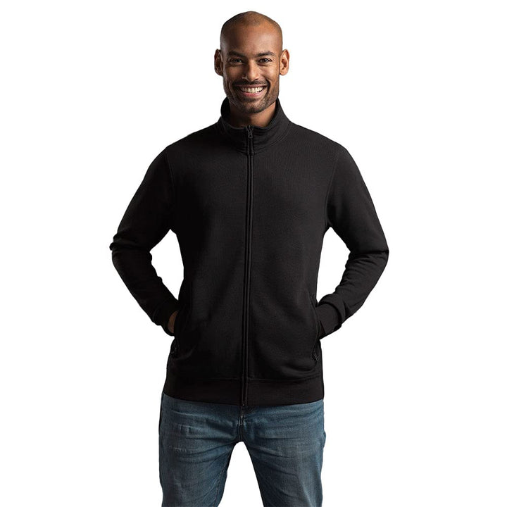 EXCD Sweatjacke Herren, Schwarz, S