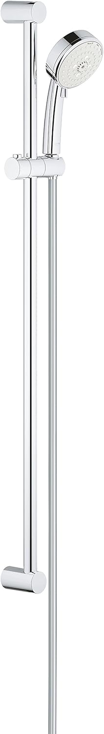 Grohe 27789002 Tempesta Cosmopolitan 100 Brausestangenset 3 Strahlarten, Chrom Brausestangenset 900m