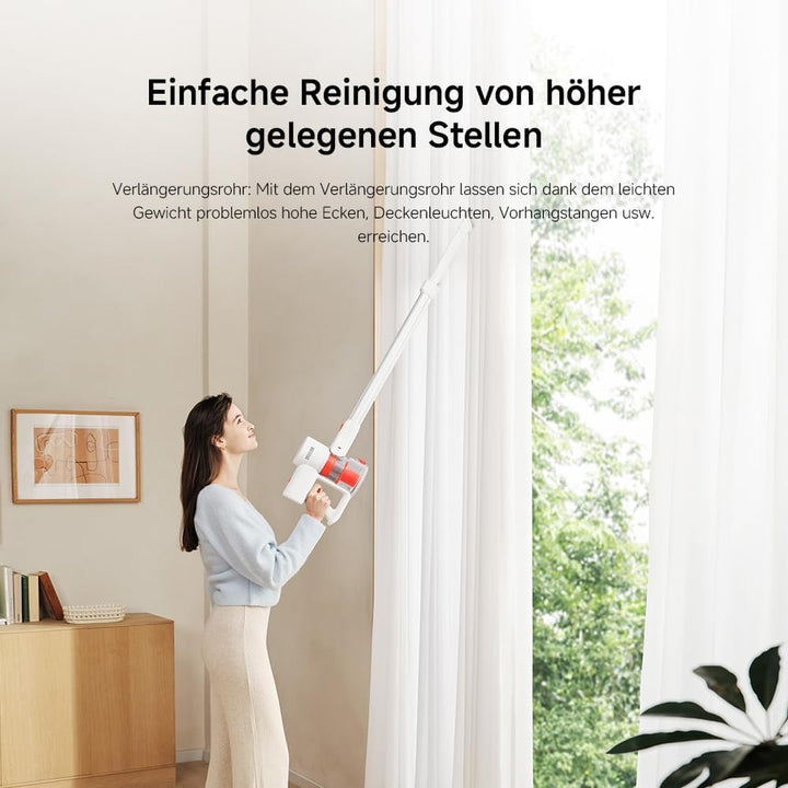XIAOMI G20 Lite Kabelloser Stabstaubsauger - Bis zu 18.000Pa Saugleistung, LEDs zur Staub- & Flecker